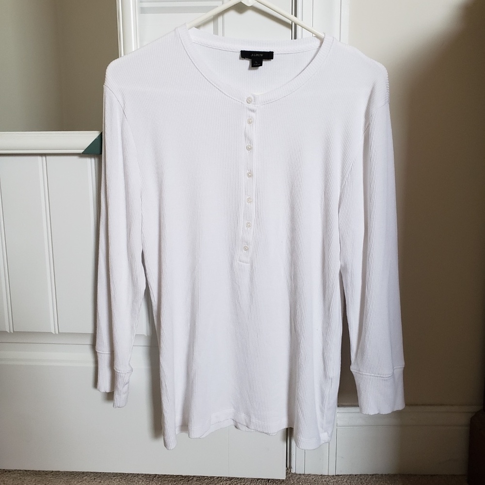 J Crew Ribbed Top